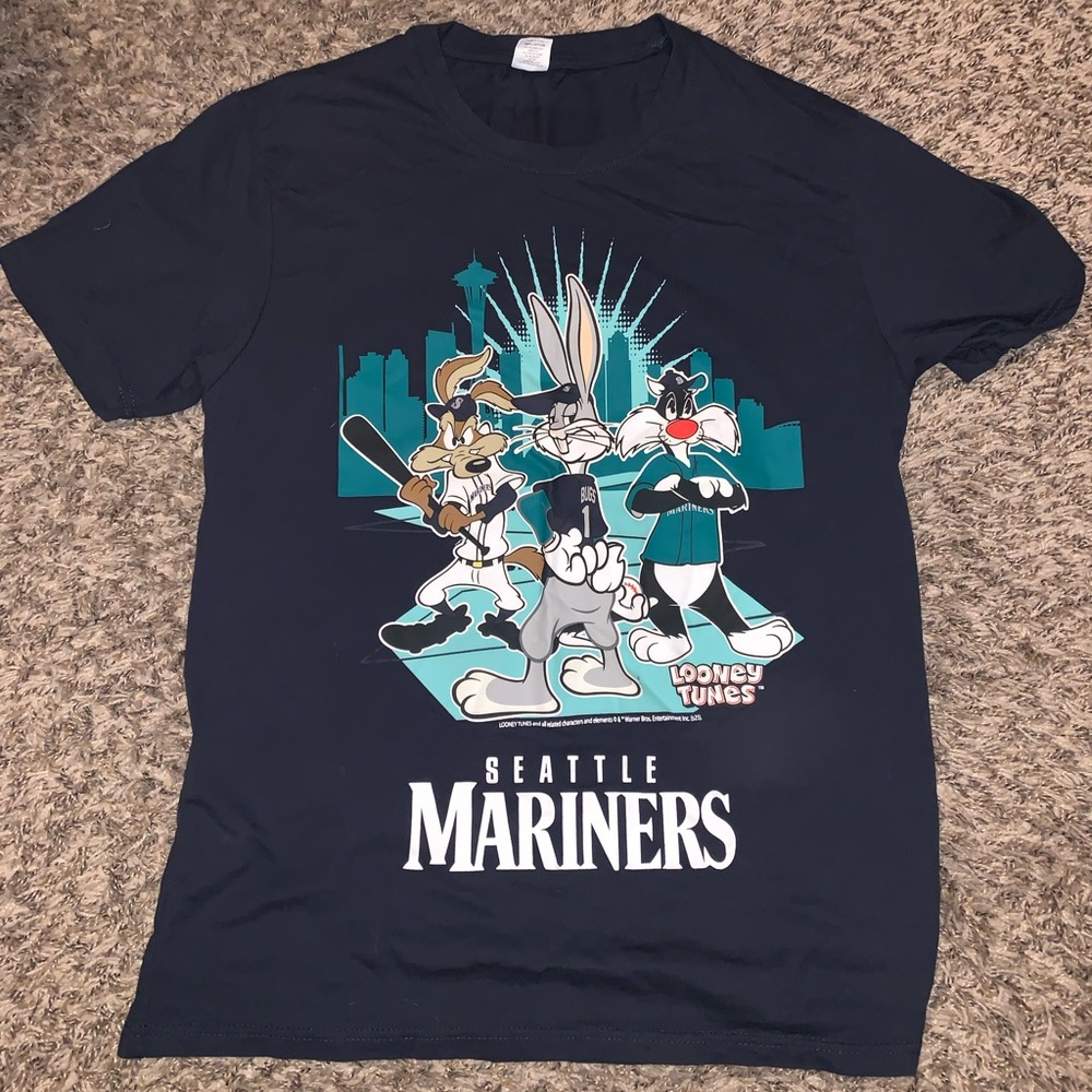 Looney Tunes Seattle Mariners collab Graphic Tee